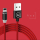 USAMS Kabel magnetyczny U-Sure lightning 1m 2,1A pleciony czerwony - 1568989 - zdjęcie 4